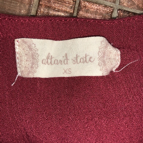 Altar’d State Red And White Tank Top - Picture 3 of 3